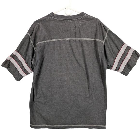 Active Razorbacks Shirt Mens Large 3D logo Sleeve Stripes University of Arkansas - Picture 2 of 9